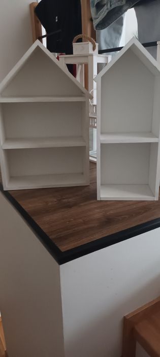Półka domek dreniany