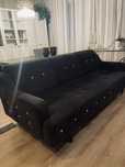 Sofa glamour z finkcja spania