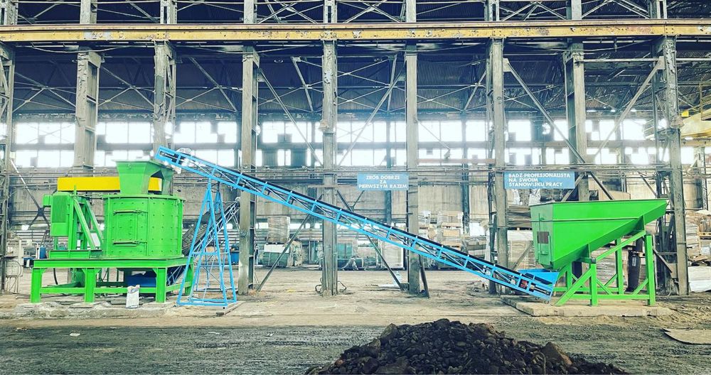 KRUSZARKA MŁOTKOWA KM-PI-1250 : kamień, wapno - nowa, producent AZTECH