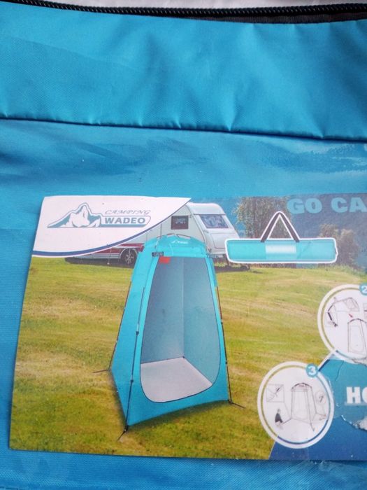 Namiot prysznicowy, toaletowy, kempingowy, Pop Up, Wadeo