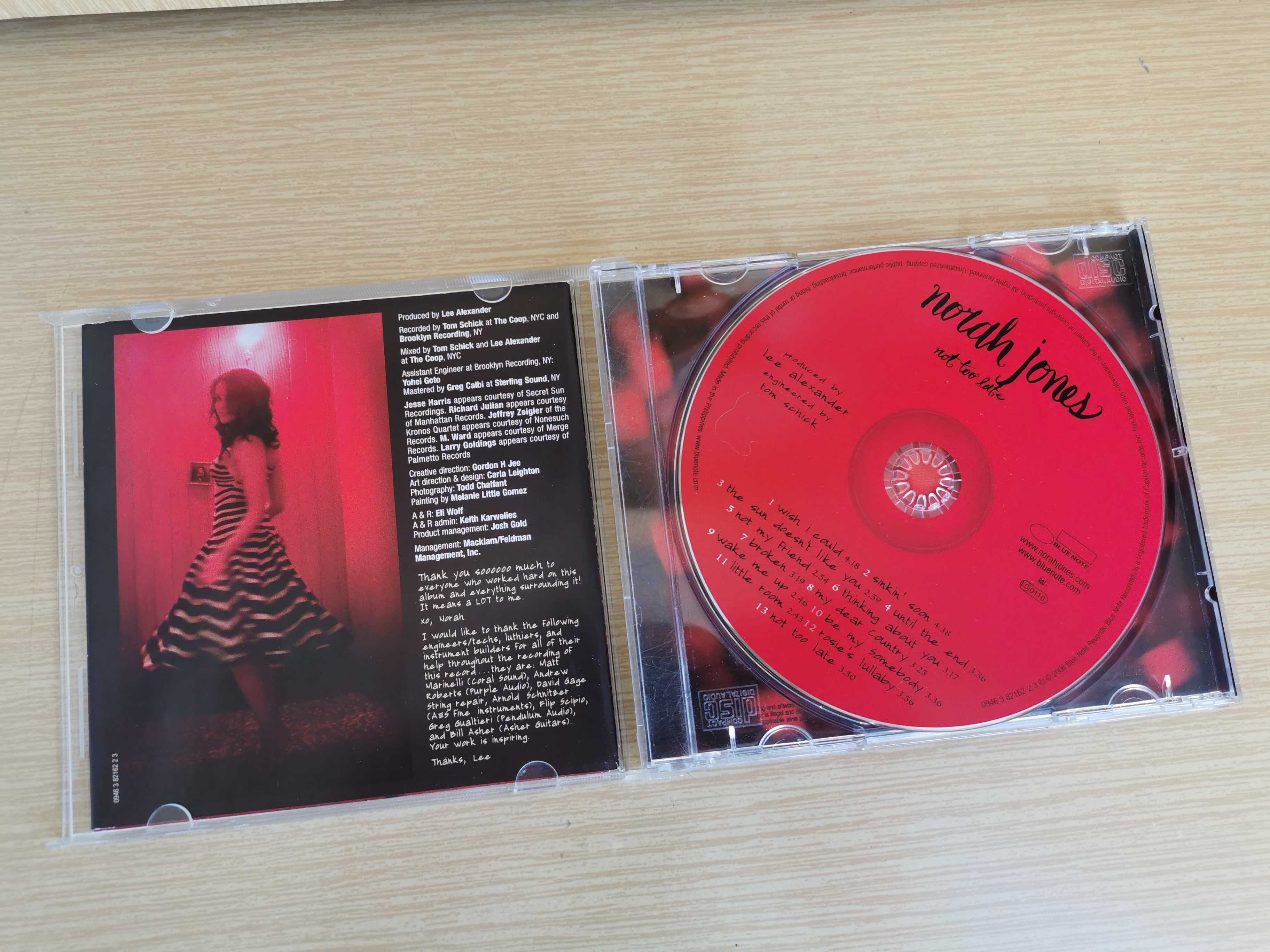 Norah Jones - Not Too Late - płyta CD Jazz Vocal