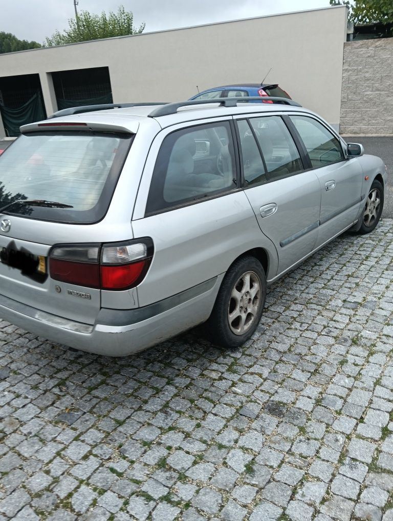 Mazda 626 2.0td 99, troca por moto ou BTT