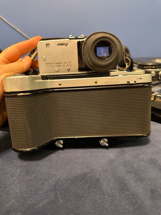 Фотоапарат Mamiya Super 23 з об’єктивом Mamiya secor 1:3,5 f=100mm