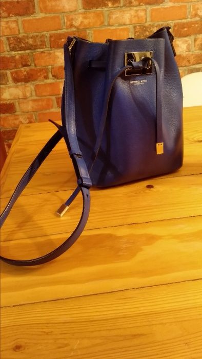 Mala Michael Kors - Miranda - azul elétrico ORIGINAL, preço nova 395€