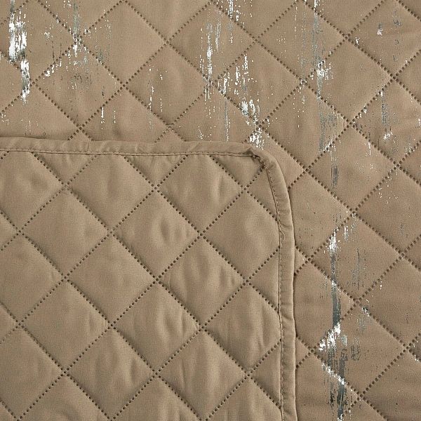 Narzuta 170x210 PIKOWANA na łóżko dekoracyjna stylowa z nadrukiem BLIN