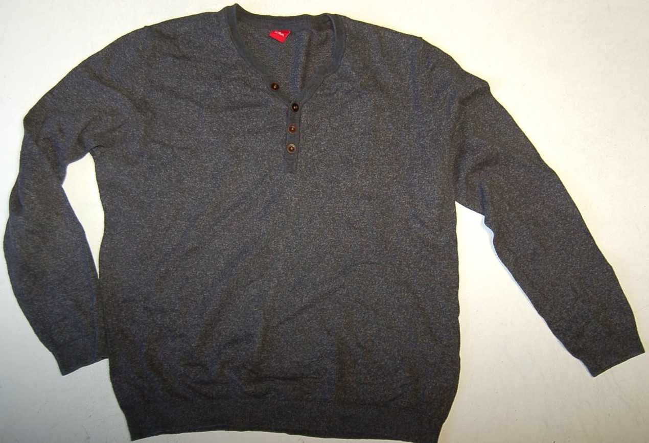 s.Oliver XL sweter męski pulower bawełna