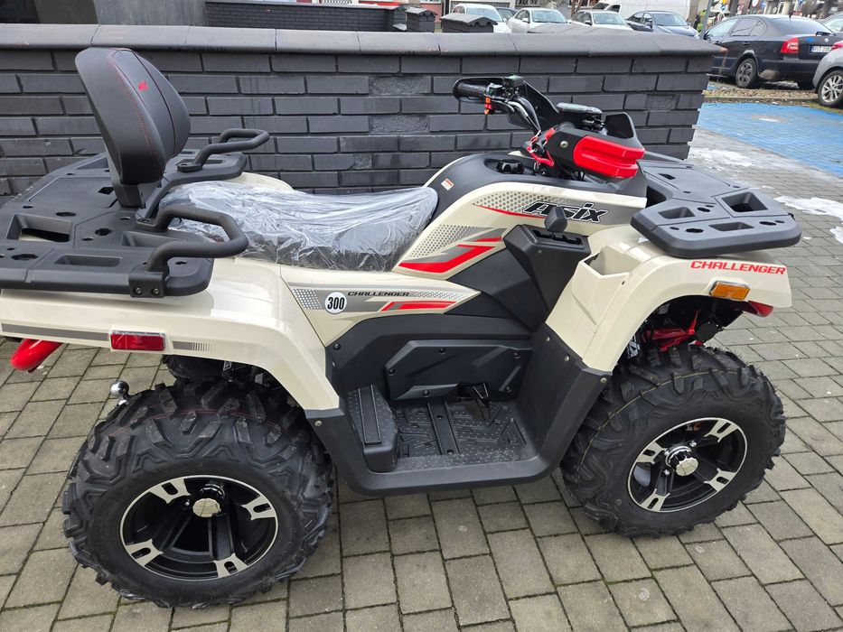 Quad Asix Challenger300cc Homolog na 2 osoby Ciecz Wyciągarka+Hak 2025