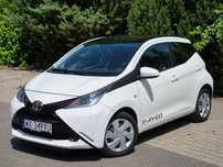 Toyota Aygo Automat 5Drzwi Klimatyzacja Radio dotyk 7Cali Kamera TYLKO 19 800km