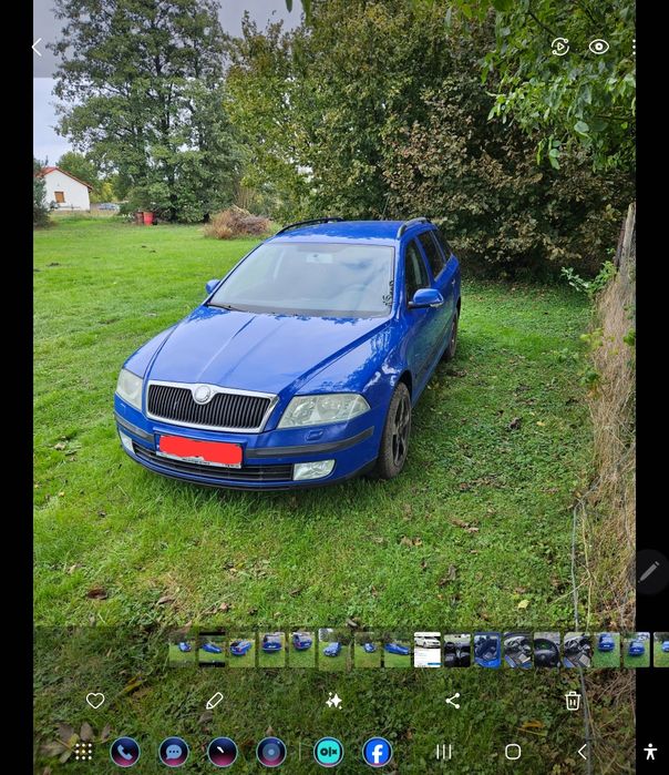 Skoda octavia 2 1.9tdi uszkodzona