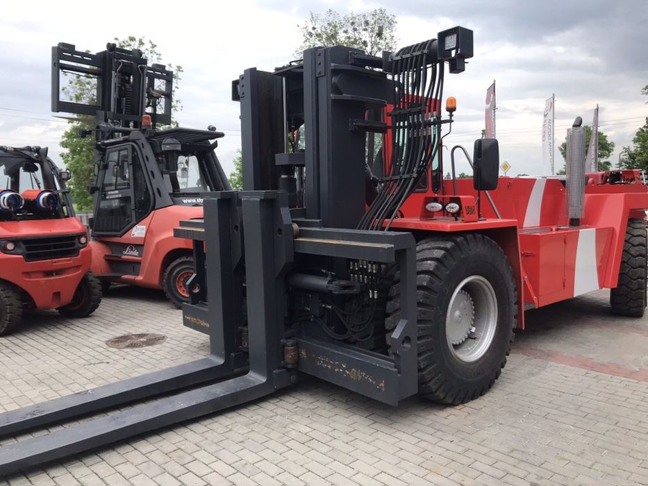 Wynajem wózka widłowego 25Ton 20Ton Wózek Kalmar DCB 25 DCD 25 RORO