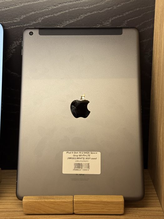 Apple iPad 10.2 64GB, Wi-Fi + LTE, Space Gray (2021)