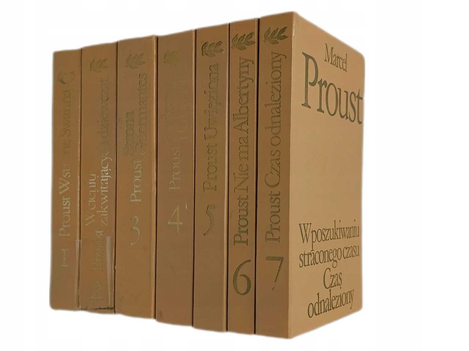 Proust W poszukiwaniu straconego czasu komplet