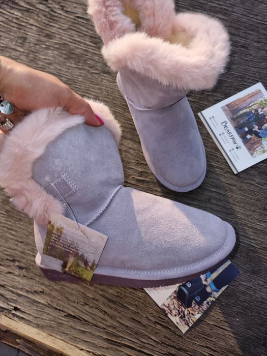 зимние угги Bearpaw ,натуральна замша Оригинал