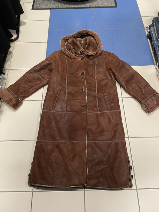 Дублянка жіноча довга овчина р.48-50