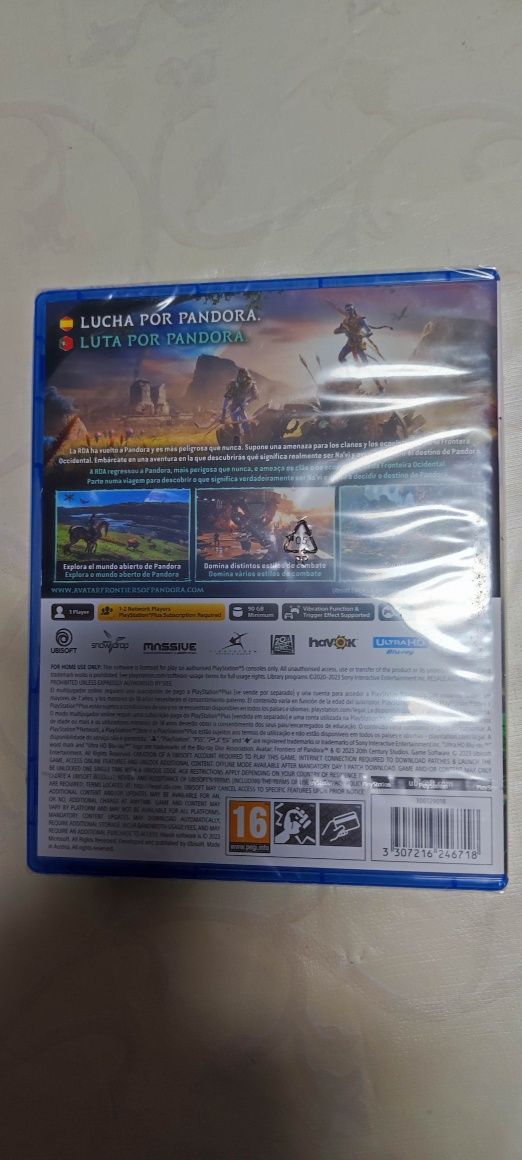 Jogo PlayStation 5 (PS5) Avatar Frontiers of Pandora NOVO e SELADO