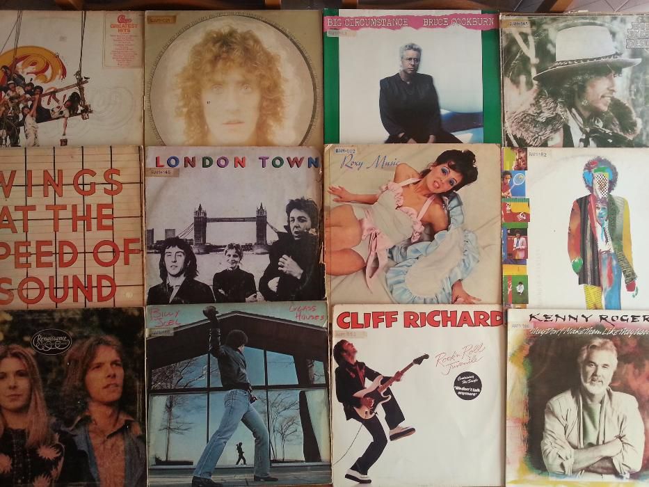 Lote de discos de vinil vários (Venda individual)
