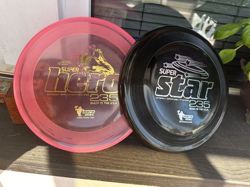 Frisbee dysk dyski hero super star