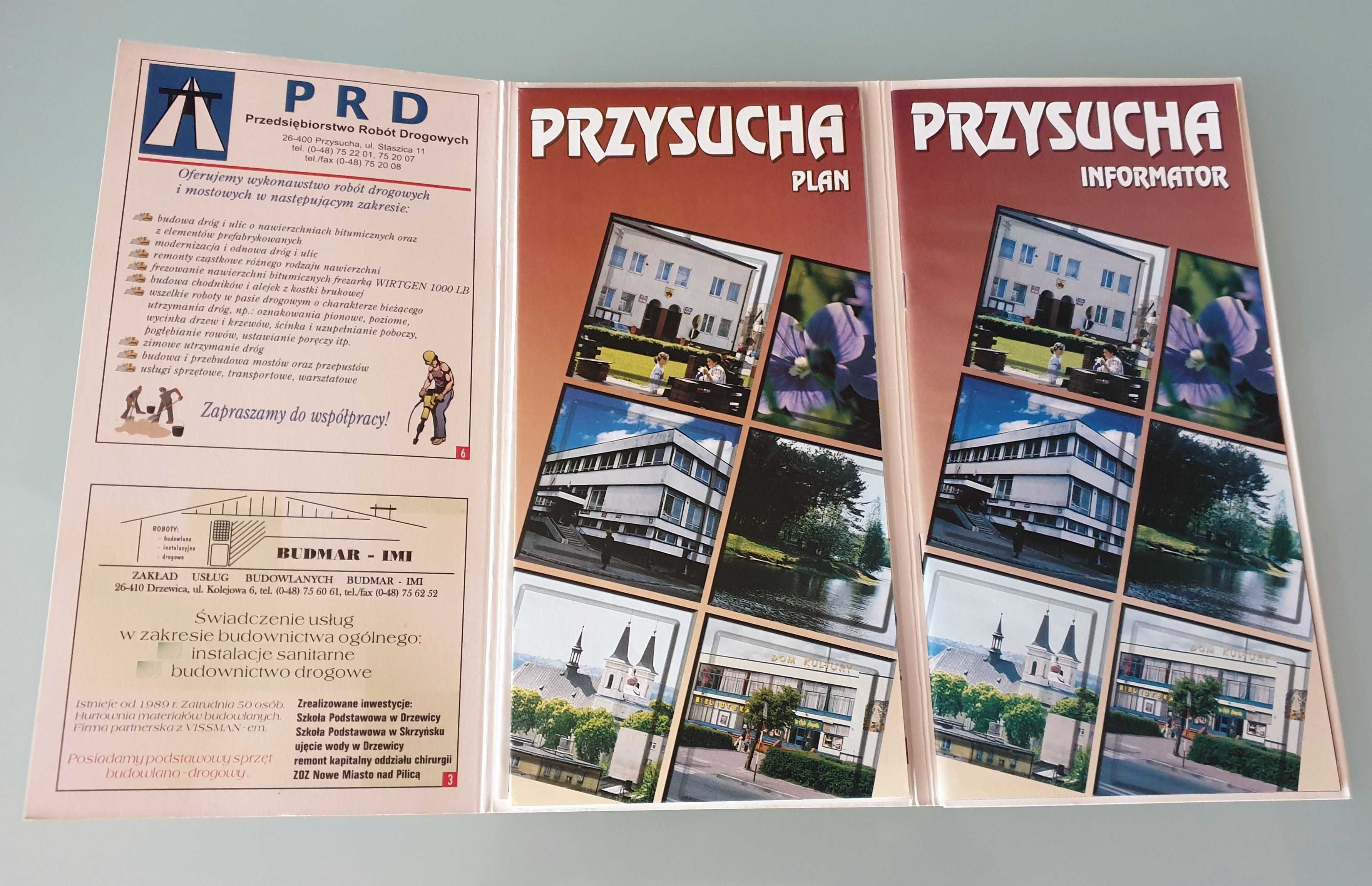 Przysucha - Mapa i Informator (Urząd Gminy i Miasta w Przysusze)