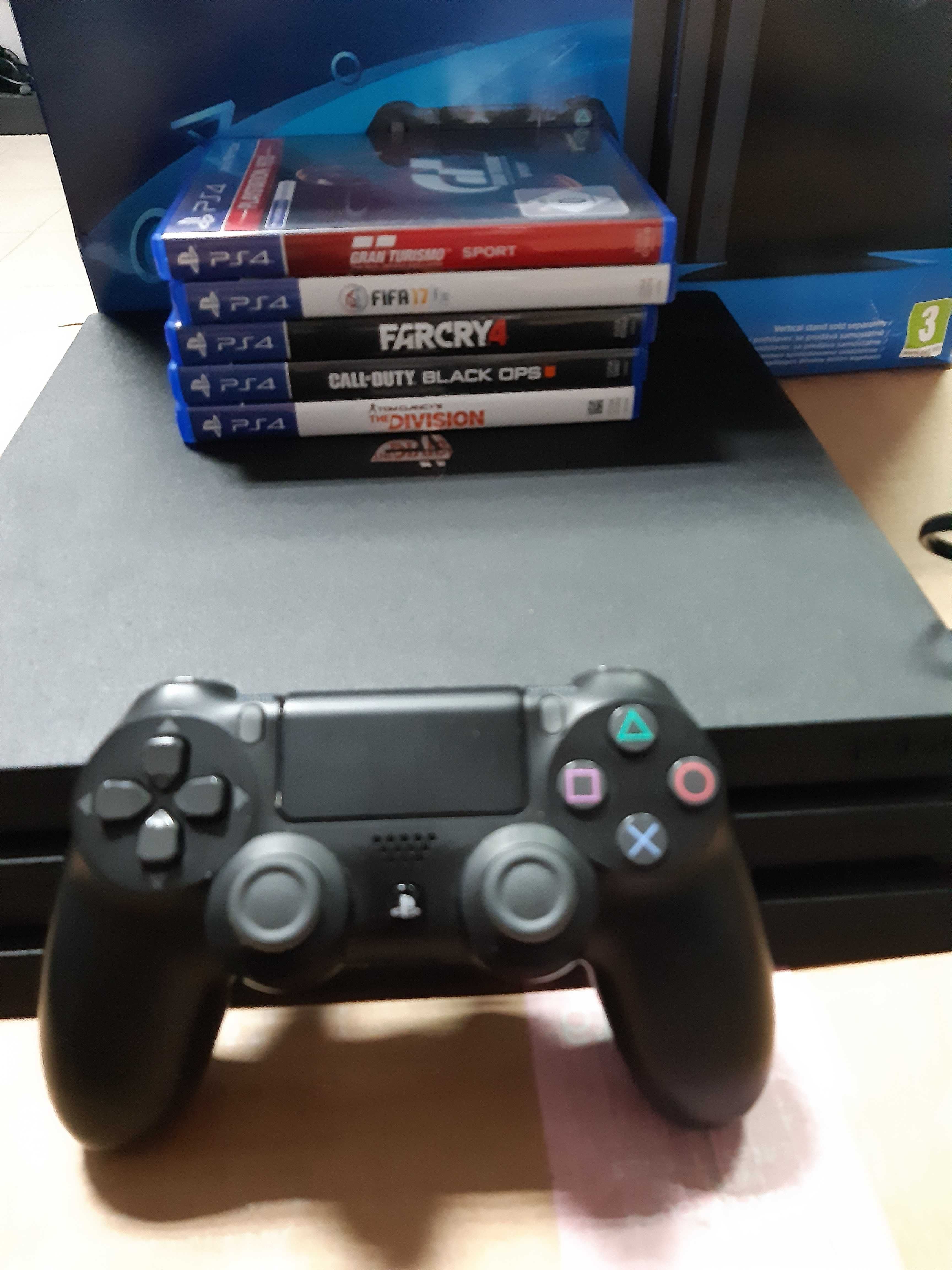 Play Station 4|PS4 PRO 1 TB + 2 gry|Gwarancja