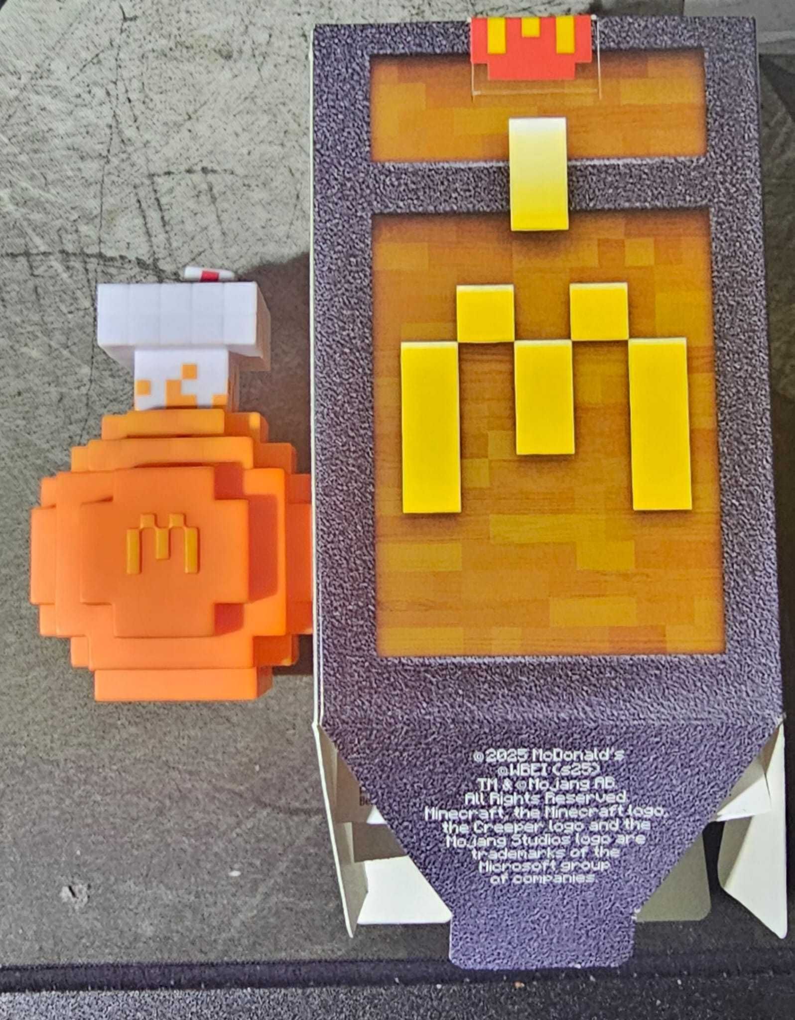 Mcdonalds Box Minecraft Poção