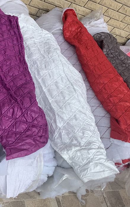 Ткань опт / плащёвка стёганная на силиконе - от 5 м