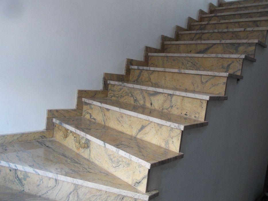 Stopnie kamienne schody kwarcowe kwarcytu marmurowe granitowe