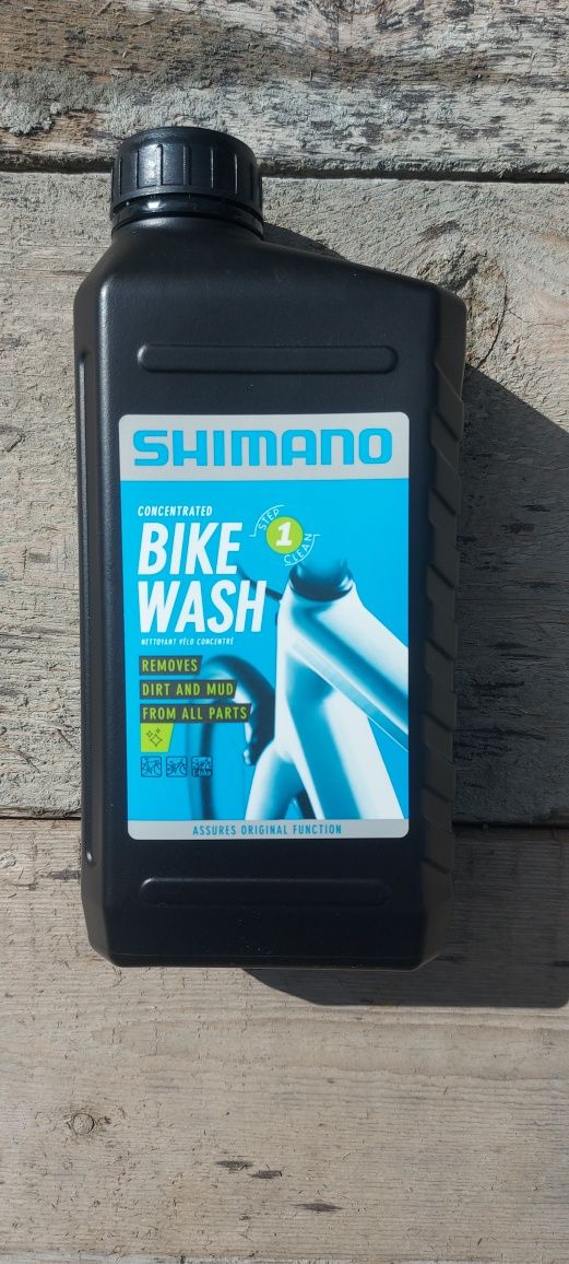 Oryginalne mydło rowerowe szampon koncentrat Shimano Bike Wash 1000 ml