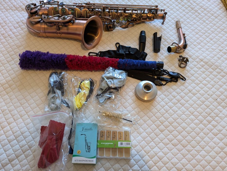 Saxofone Alto completo