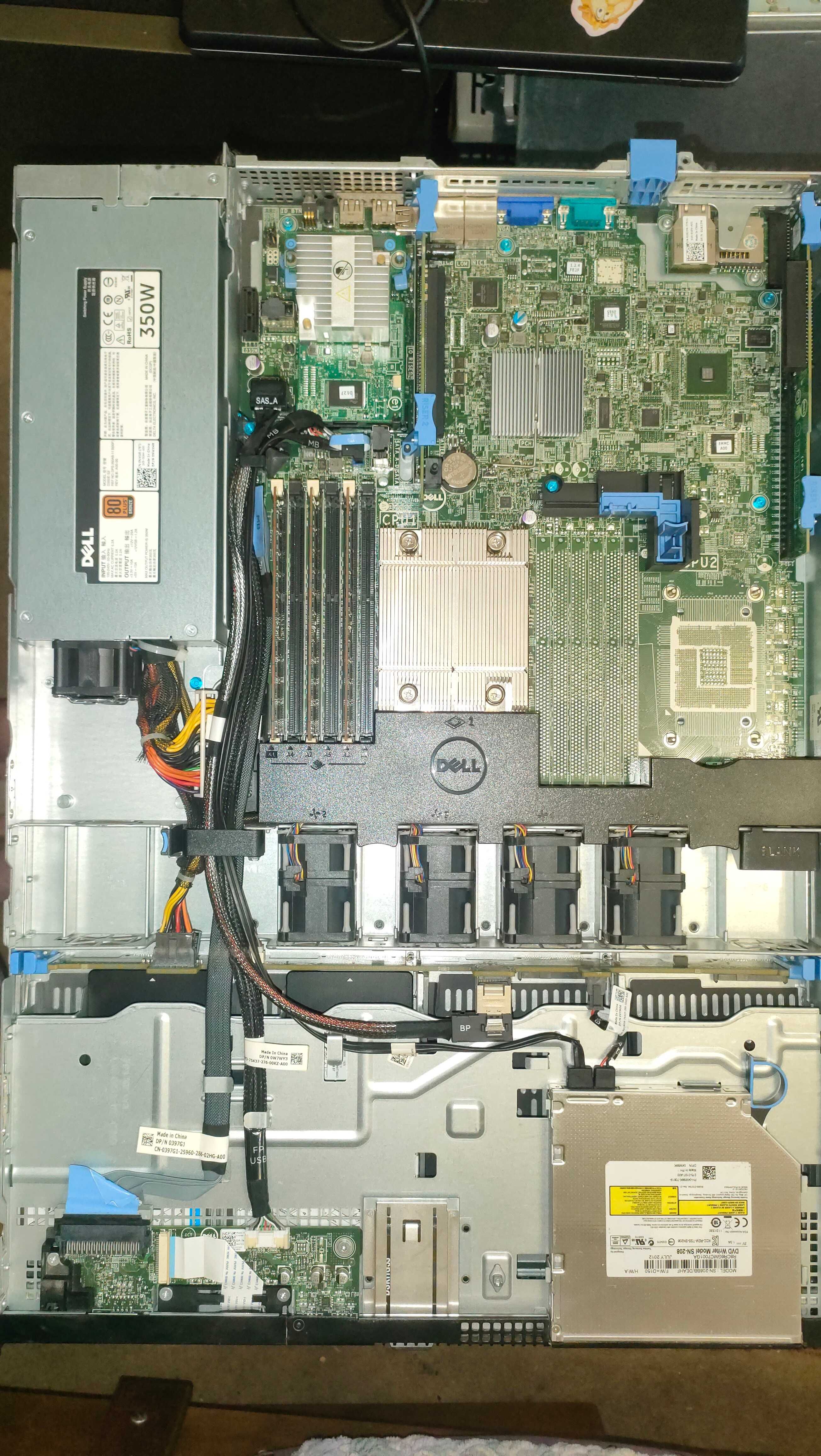 Сервер 1U Dell PowerEdge R320 Xeon E5-2470V2 +4 корзины 2.5