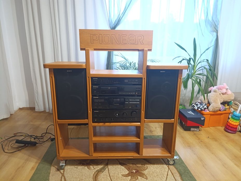 Zestaw Pioneer z Szafką RTV