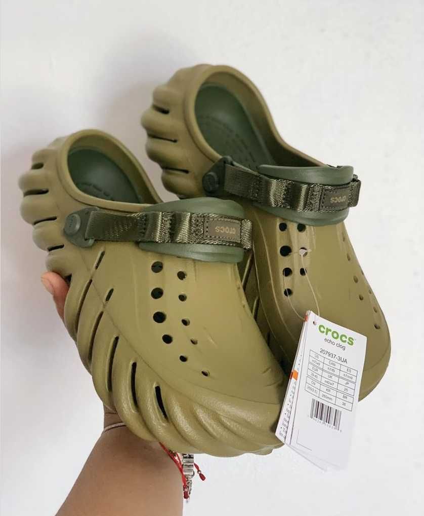 Crocs Echo Clog, М6-М15, 100% оригинал
