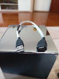 Cabo USB OTG fêmea para USB