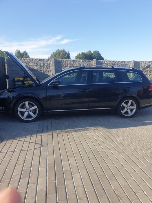 Passat b7 1.6  2.0 tdi  na czesci xenon  hak siedzenia alkantra