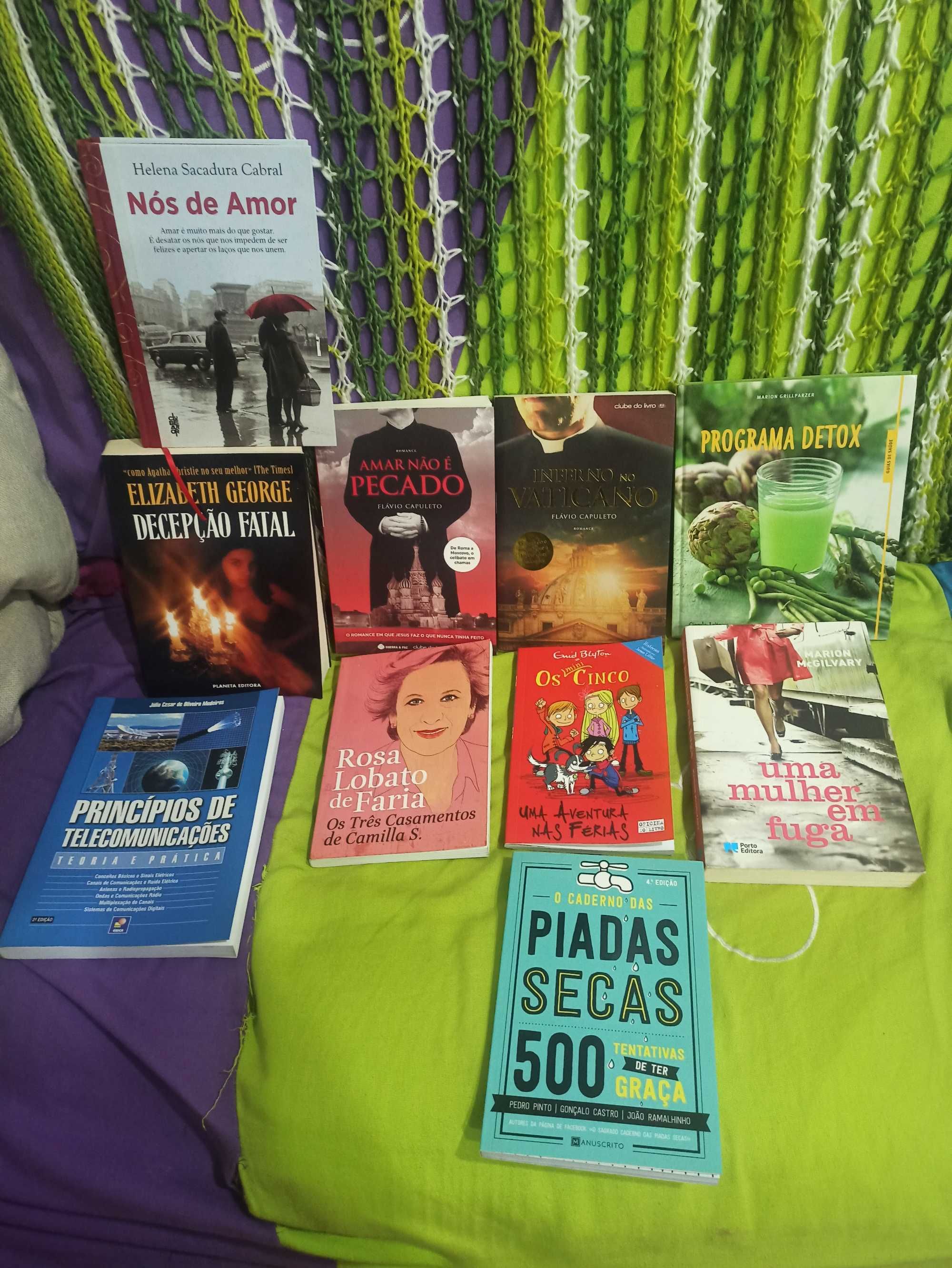 Livros variados desde 3€ a 5€