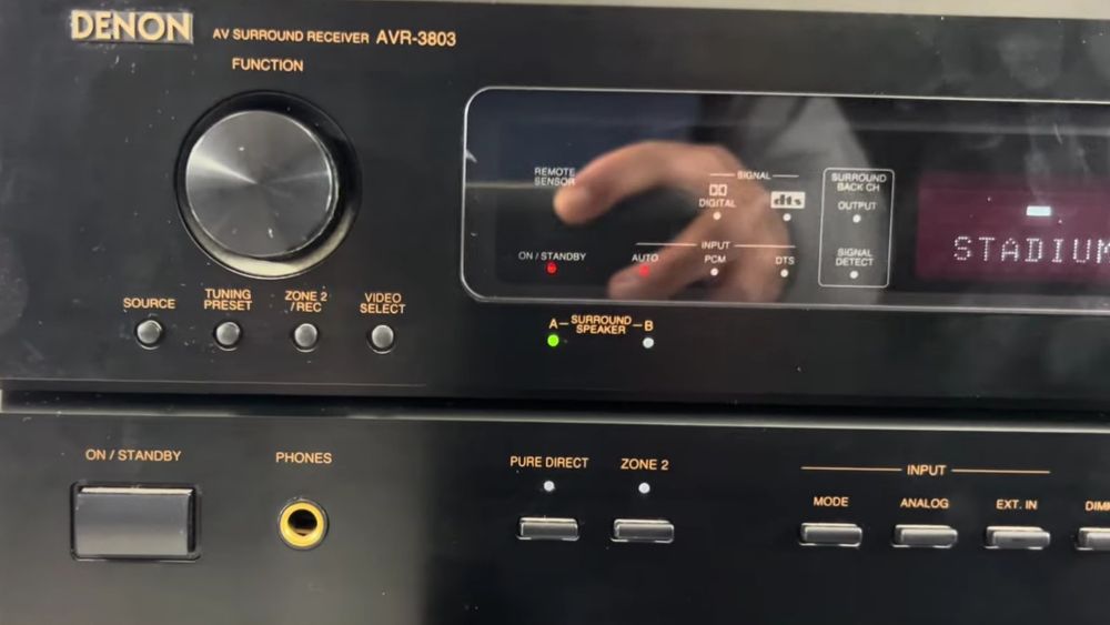 Ресивер Denon AVR 3803 a/v 8.1 загальна міць 380 Вт.на 8 Ом 45 вт.× 9