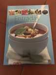Livro de culinaria de entradas como novo