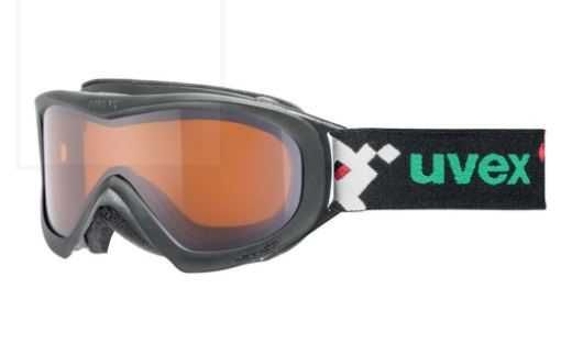 Gogle narciarskie UVEX Wizzard DL dziecięce  black pacman