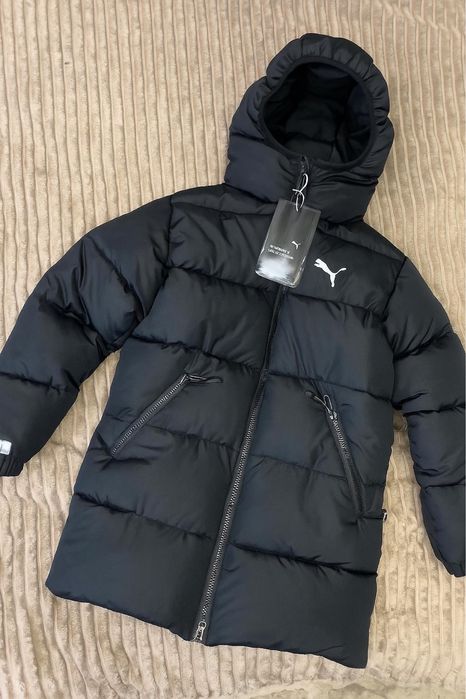 Puma. Пуховик- Куртка На хлопчика, дівчинку  Удлиненный 1041-152