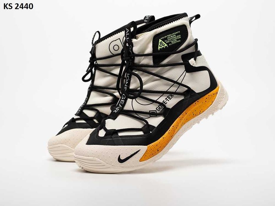 Кросівки Nike ACG Air Terra Antarktik High White ЗИМА. Арт: KS 2440