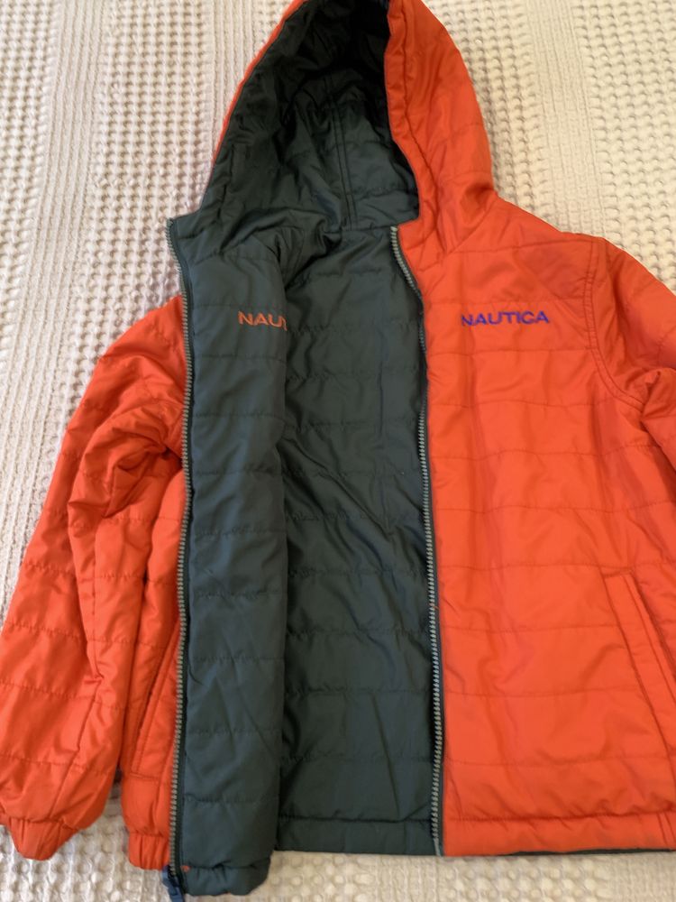 Двостороння куртка Nautica розмір S, 8-10 років
