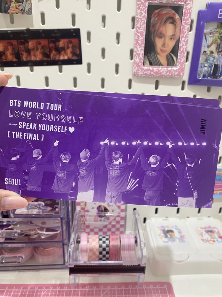 Kpop bts dvd bookmarks