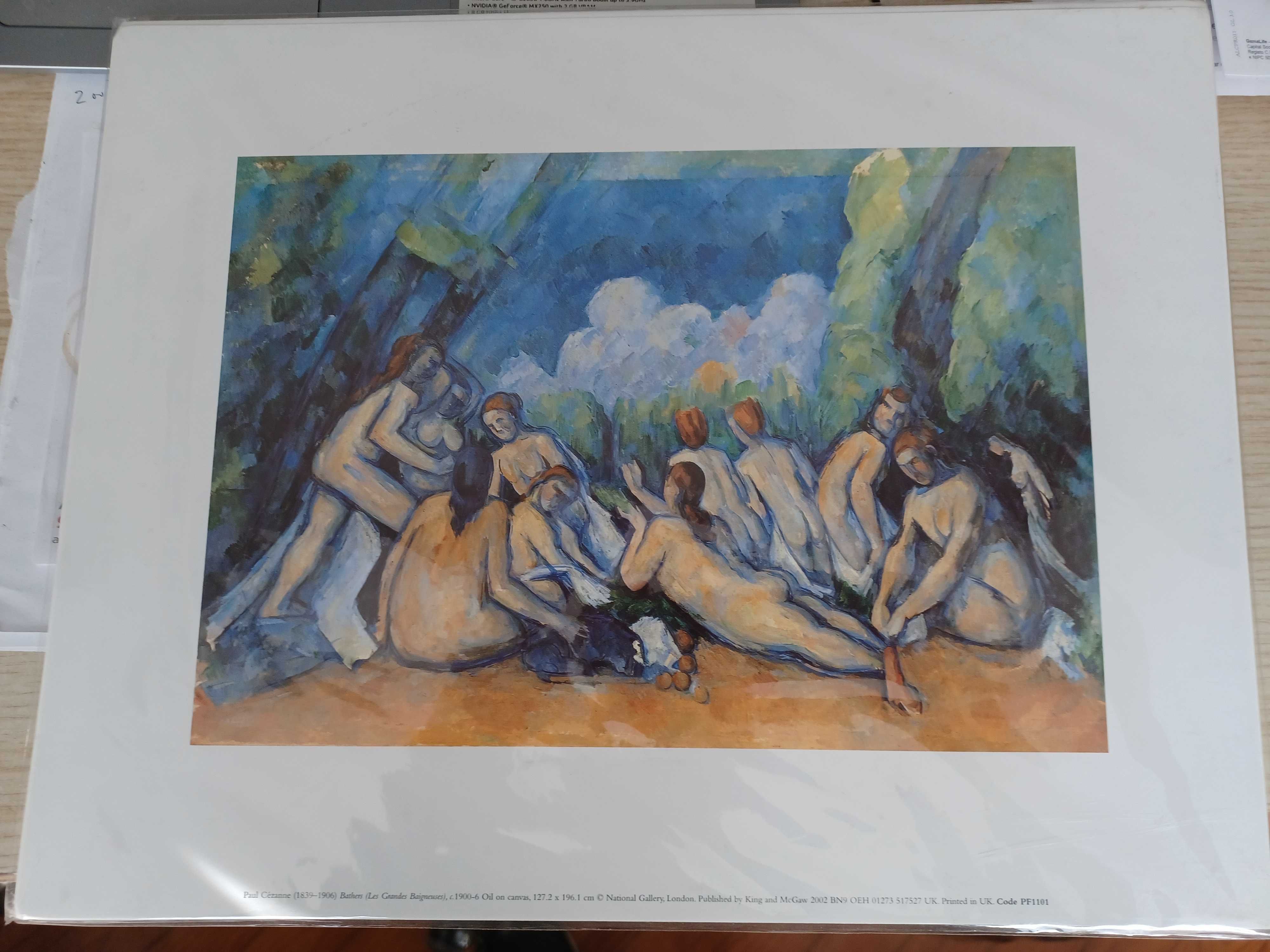 Gravura Paul Cezanne