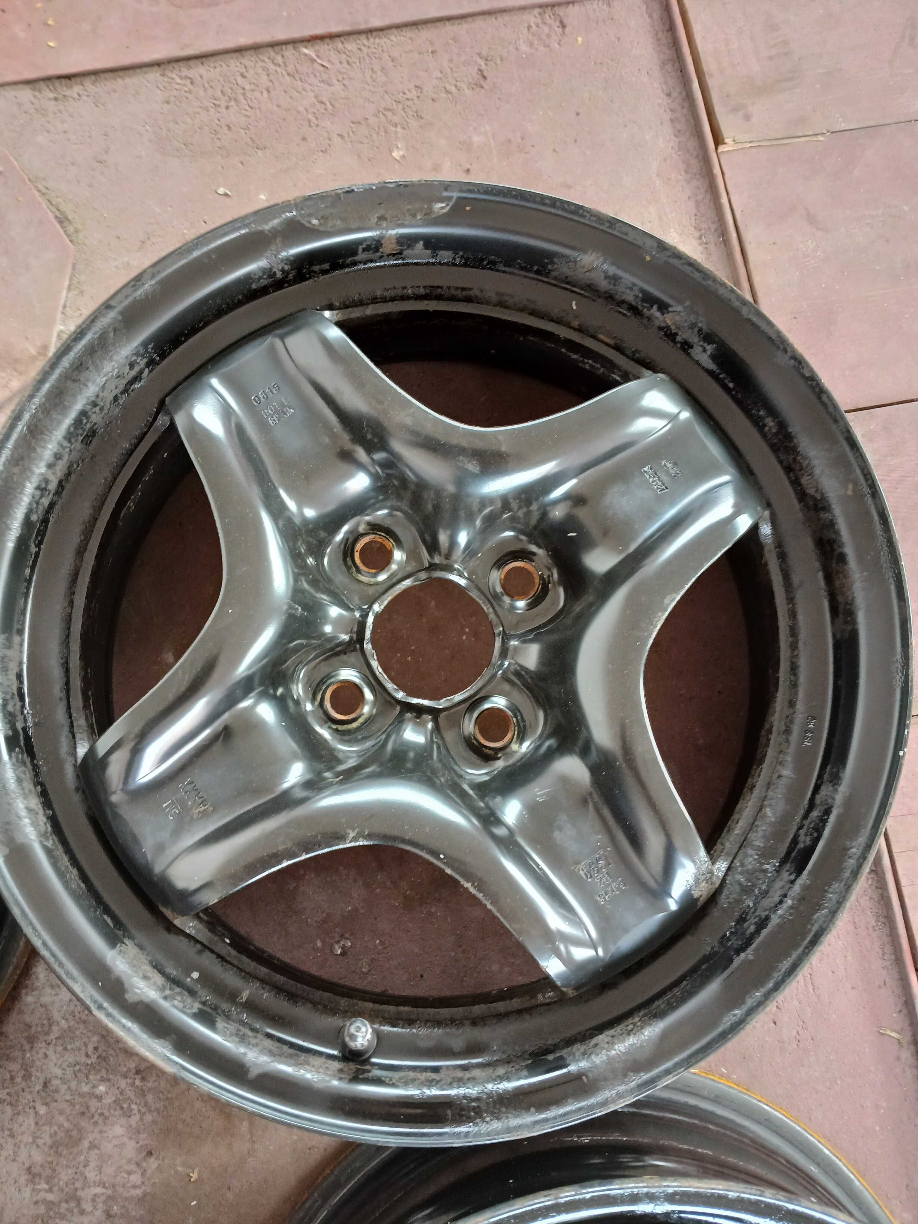 Felgi stalowe strukturalne OPEL Corsa Karl itp 4x100 6j15 et 39 TPMS