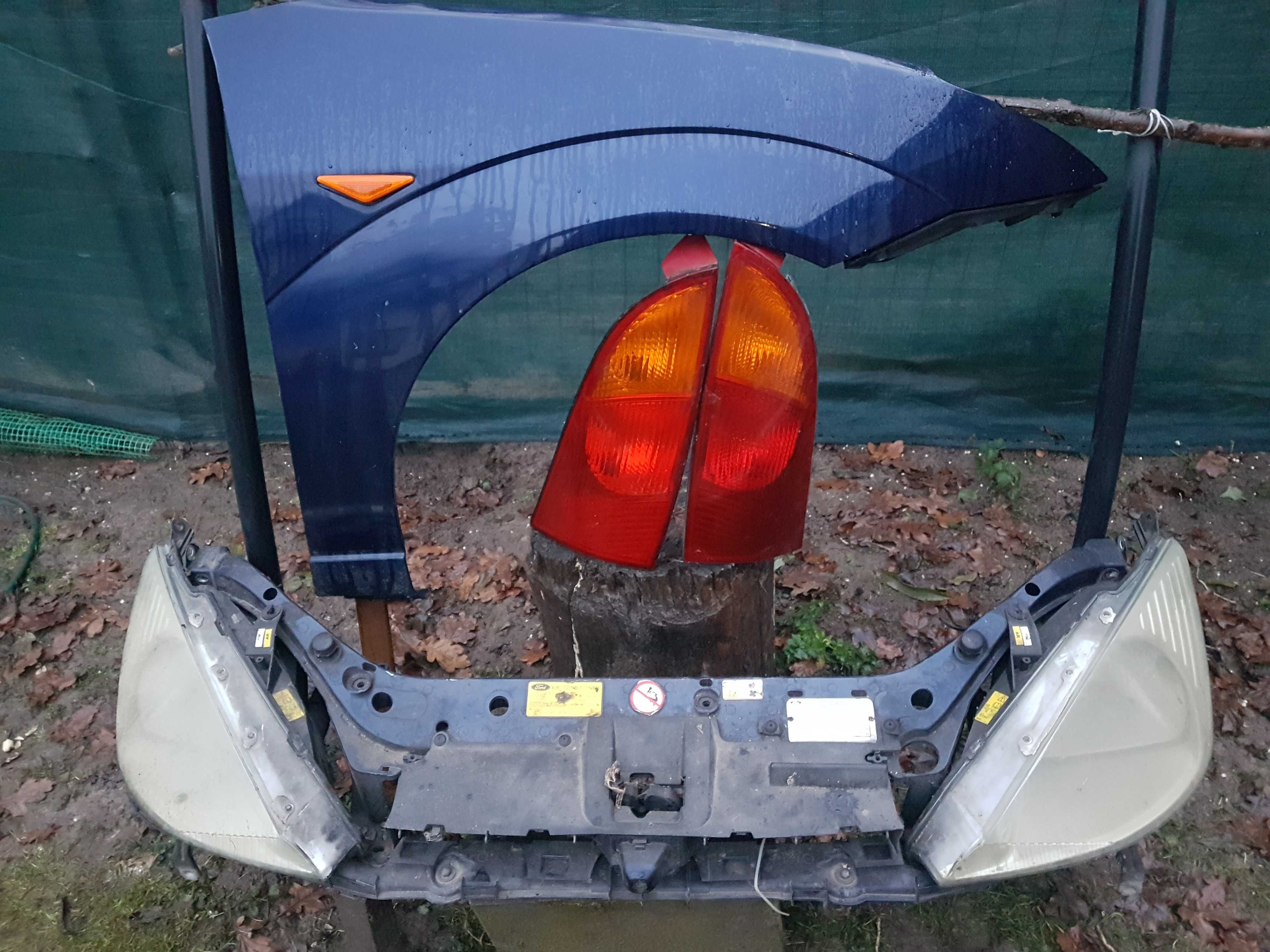 Ford Focus, Mk I, C-Max, KA lampa p-l,  błotnik wzmocnienie-pas