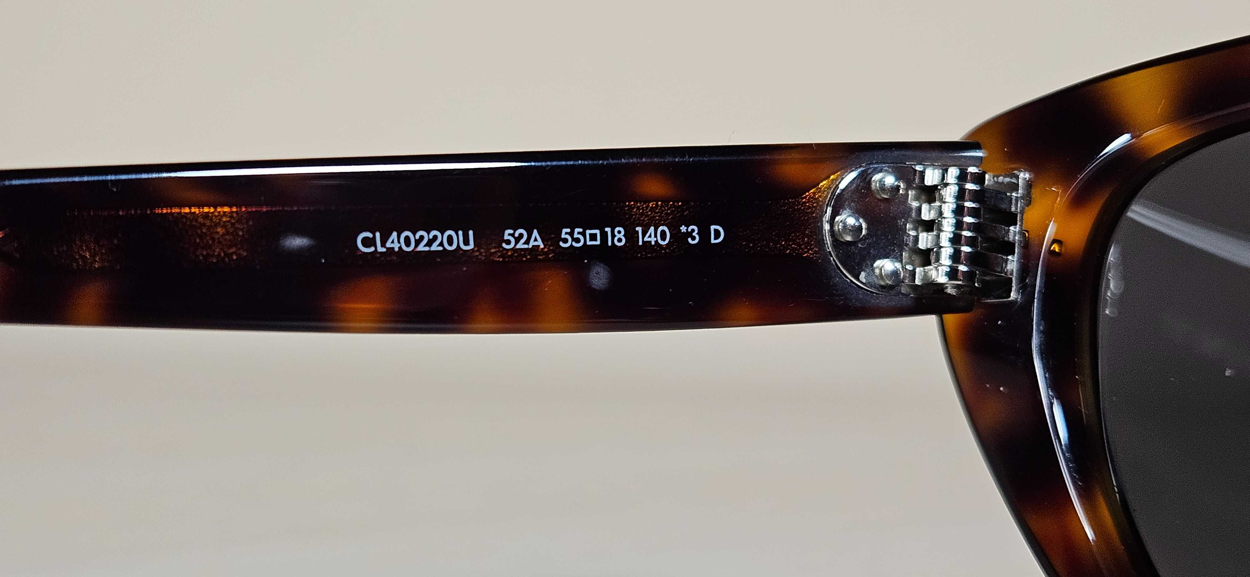 Celine. Сонцезахисні окуляри CELINE CL40220U 52A 55мм.