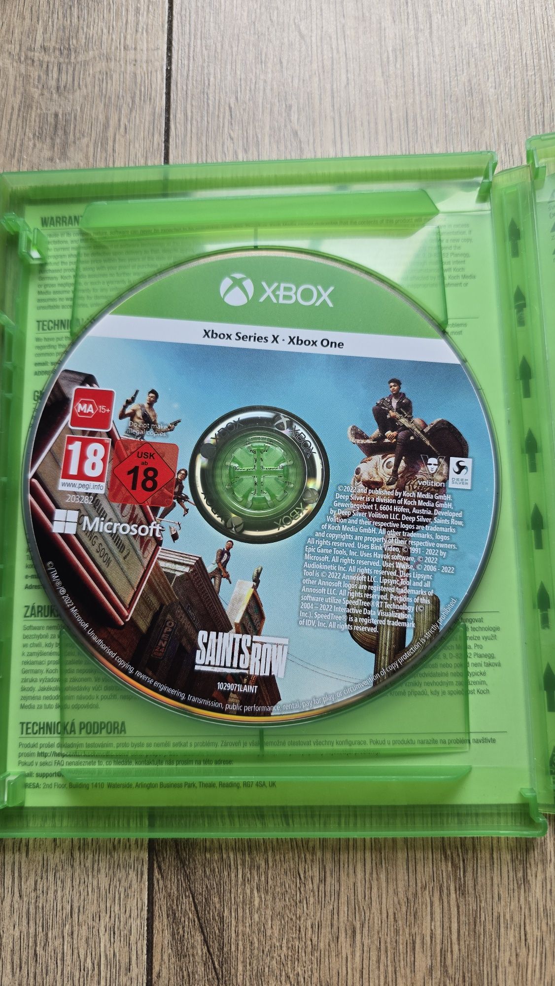 Gra Saints Row xbox