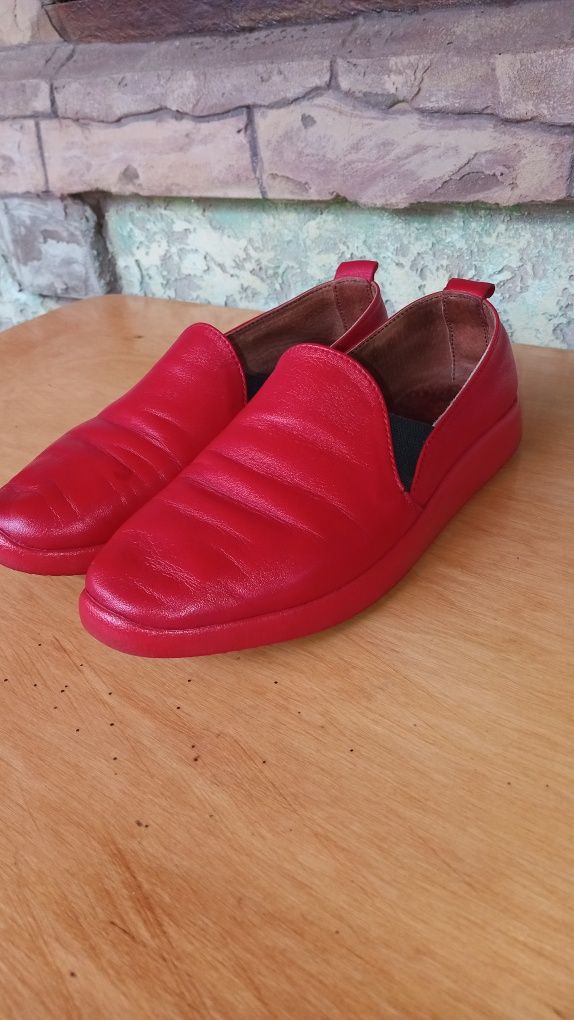 Мокасины кожа, 37 раз.