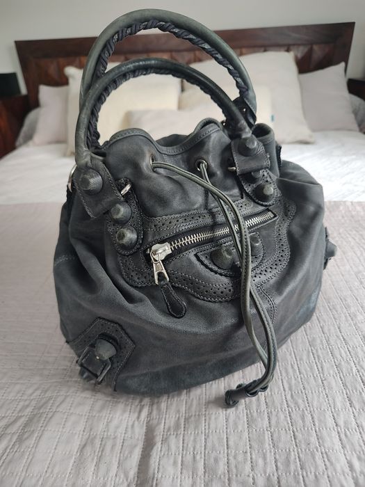 Torebka Balenciaga Giant Pompon Motocross