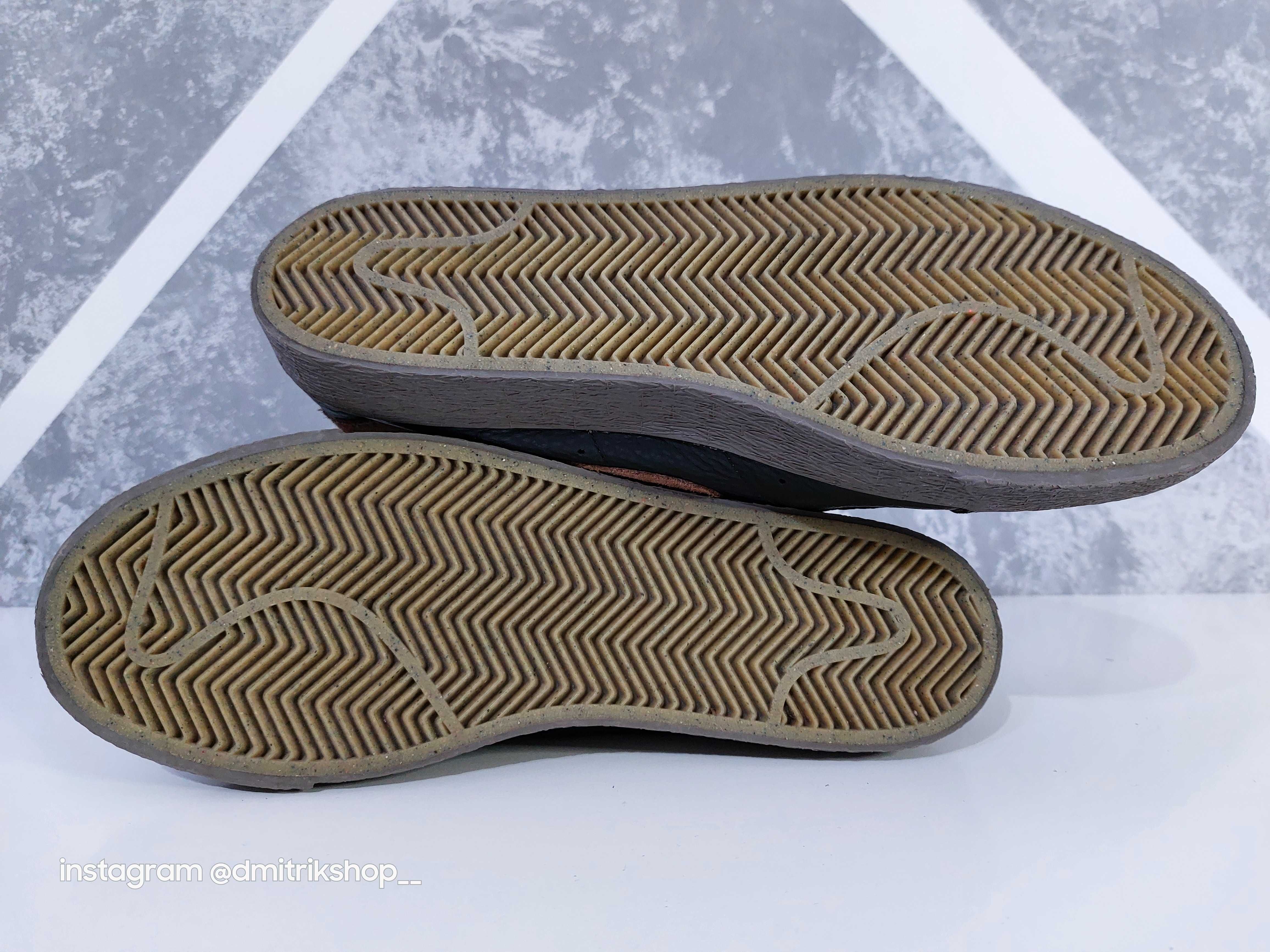 Кросівки шкіряні Nike SB Blazer Premium SE p41 кроссовки обувь Nike