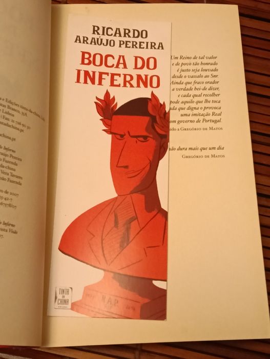 Livro Boca do Inferno 2 edição de Ricardo Araújo Pereira